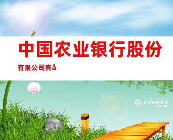 中国农业银行股份有限公司宾县庙胡同支行