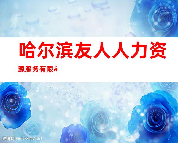 哈尔滨友人人力资源服务有限公司